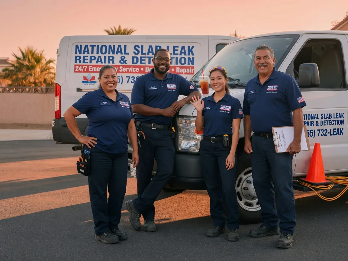 Slab Leak Detection company in Rozel, KS